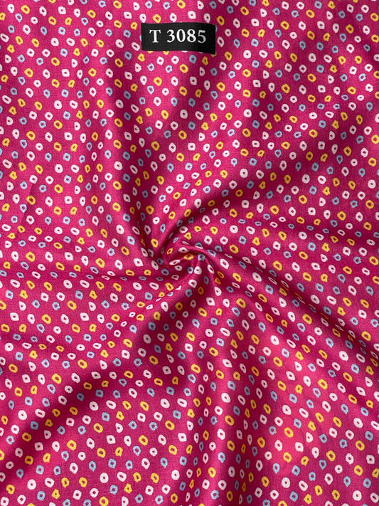 Bandhani print on Modal Satin