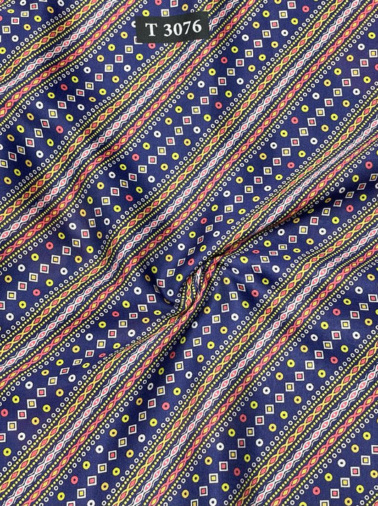 Bandhani print on Modal Satin