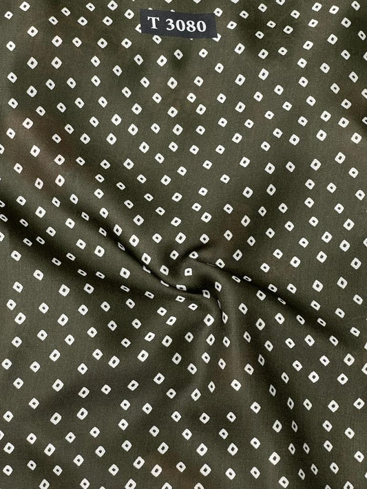 Bandhani print on Modal Satin