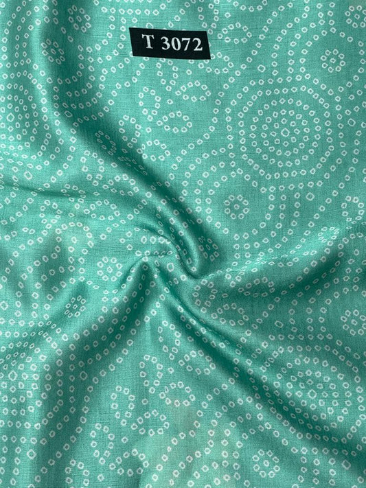 Bandhani print on Modal Satin
