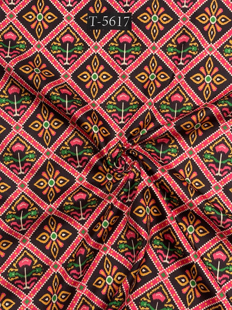 NAVRATRI SPECIAL TUSSAR SILK PRINT