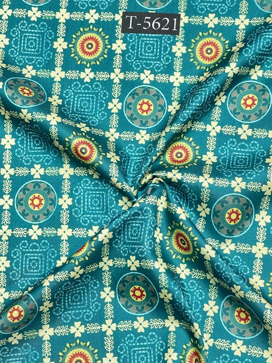 NAVRATRI SPECIAL TUSSAR SILK PRINT