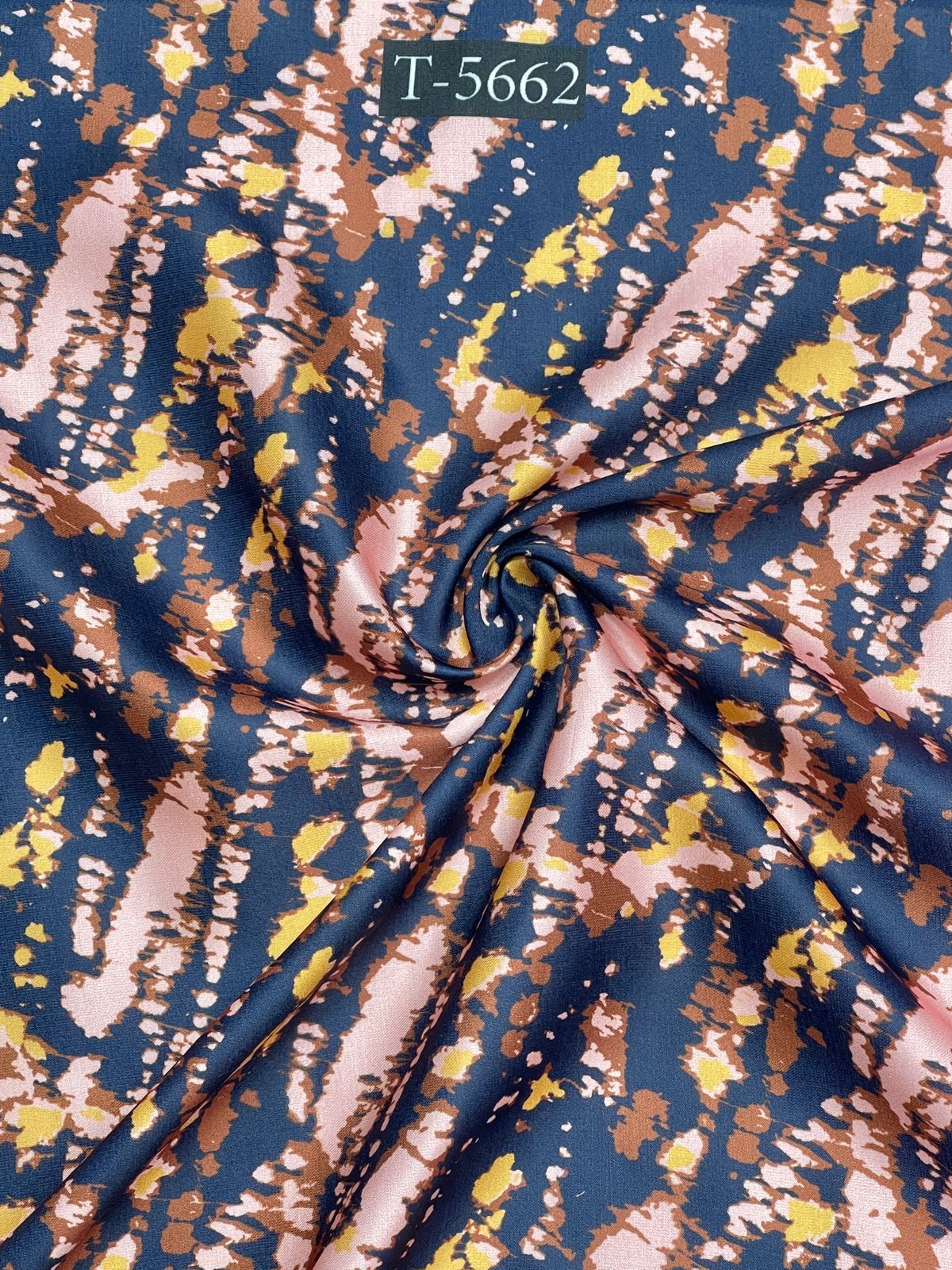 Modal Satin Tie & Dye prints