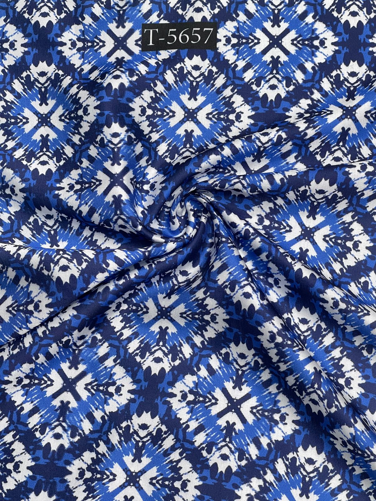 Modal Satin Tie & Dye prints