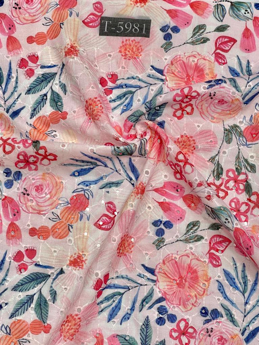 Cotton HAKOBA FLORAL PRINTS