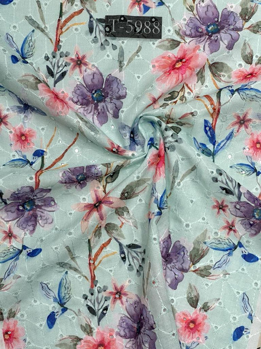 Cotton HAKOBA FLORAL PRINTS