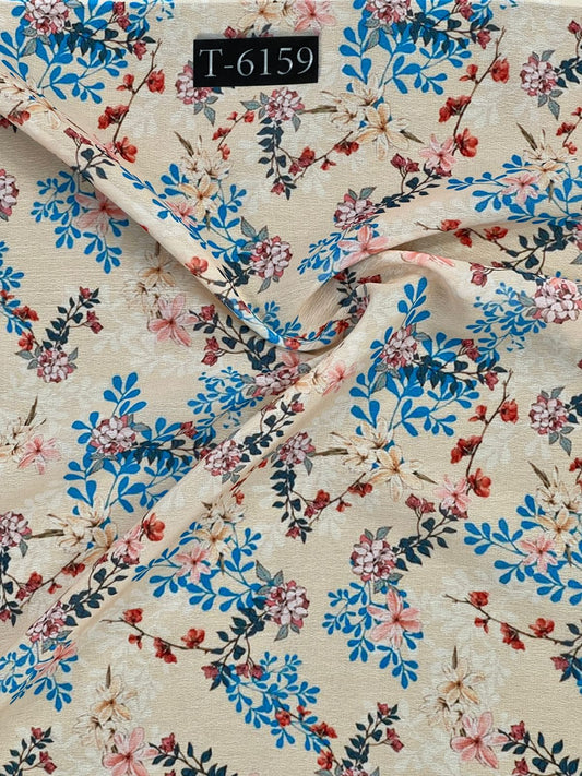 NEW GEORGETTE FLORAL PRINT