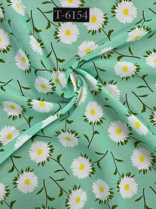 NEW GEORGETTE FLORAL PRINT
