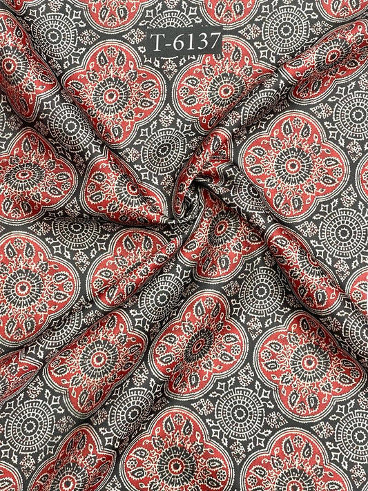 AJRAKH PRINTS ON MODAL SATIN