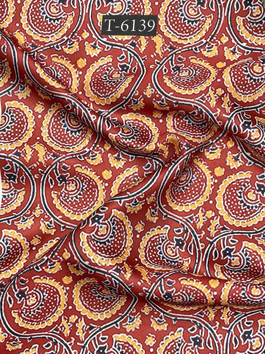 AJRAKH PRINTS ON MODAL SATIN