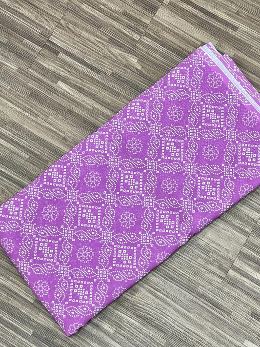 GEORGETTE BANDHANI WITH COLOURS