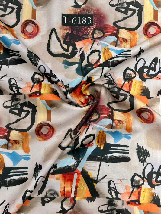MUSLIN ABSTRACTS PRINT