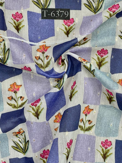 Wholesale Chanderi Jacquard Butti Prints | The Wardrobe Fabrics
