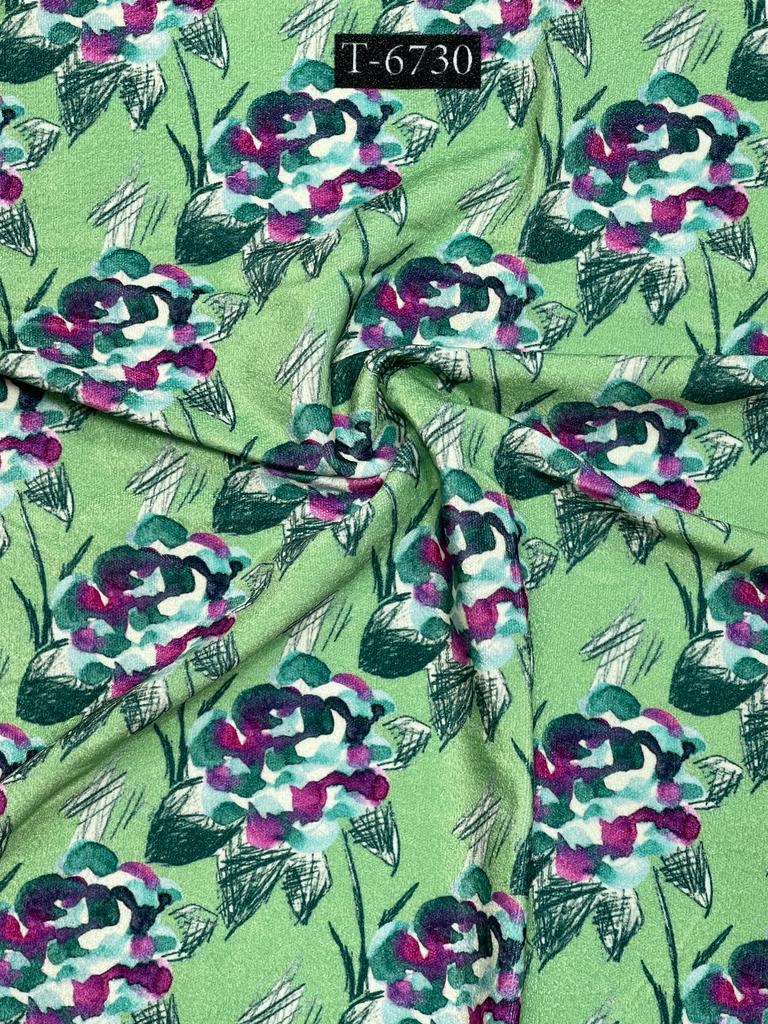 VELVET ABSTRACT FLORALS PRINTS