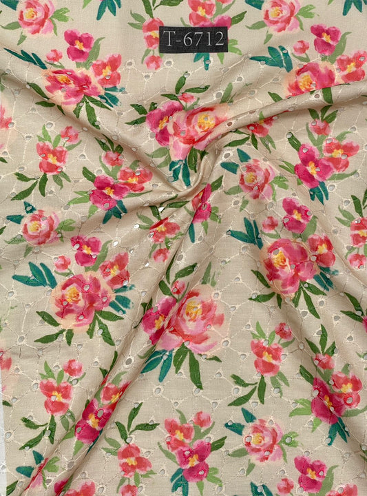 COTTON HAKOBA PASTEL FLORAL PRINTS