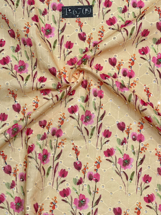 COTTON HAKOBA PASTEL FLORAL PRINTS