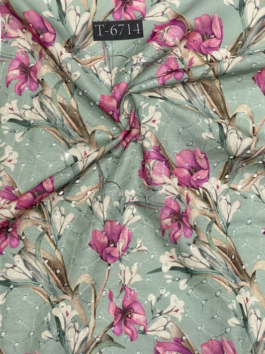 COTTON HAKOBA PASTEL FLORAL PRINTS