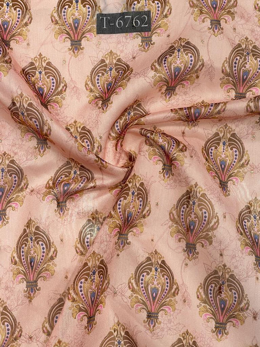 Chanderi Jacquard Butti Prints