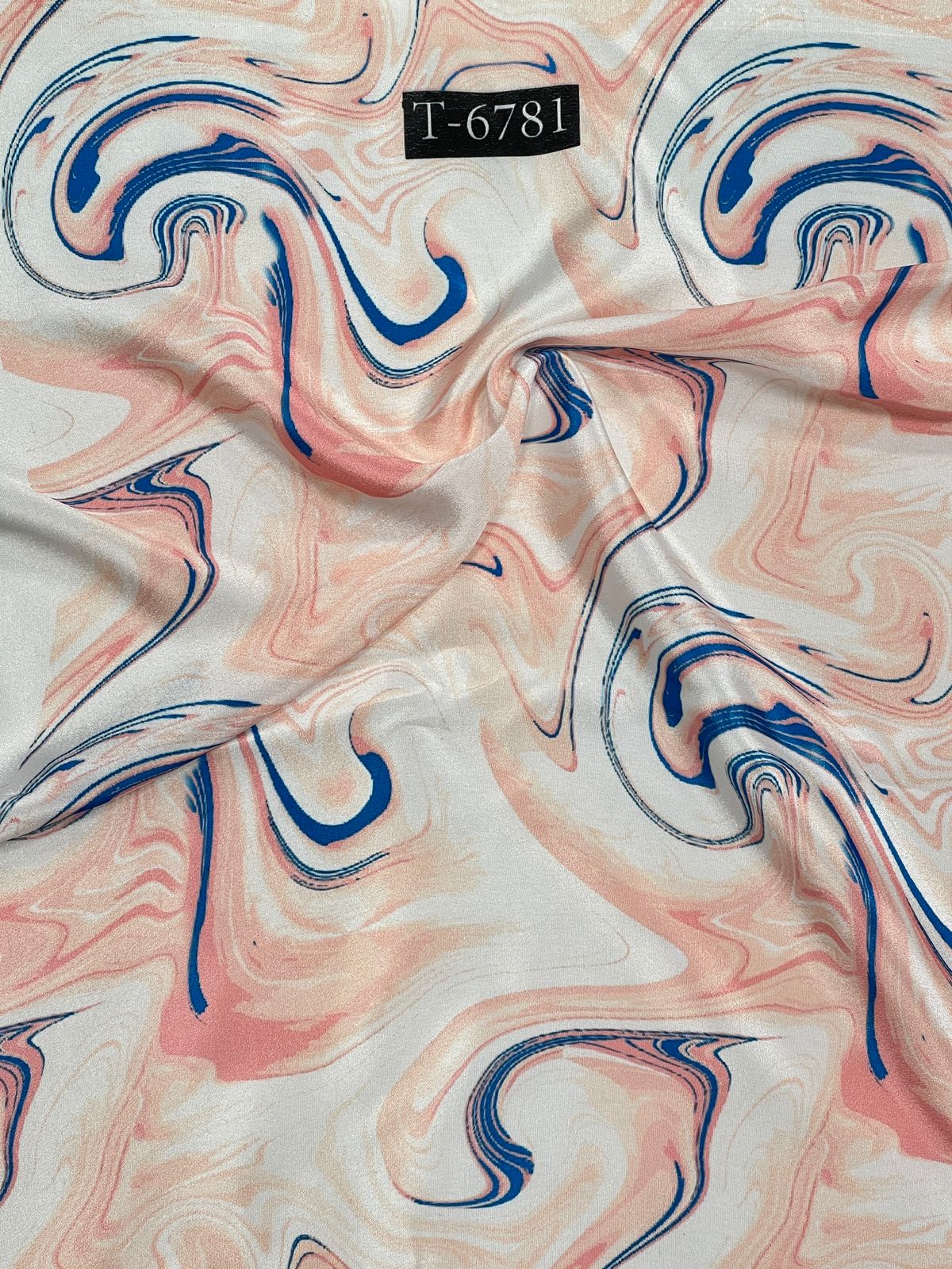 Crepe Marble Print