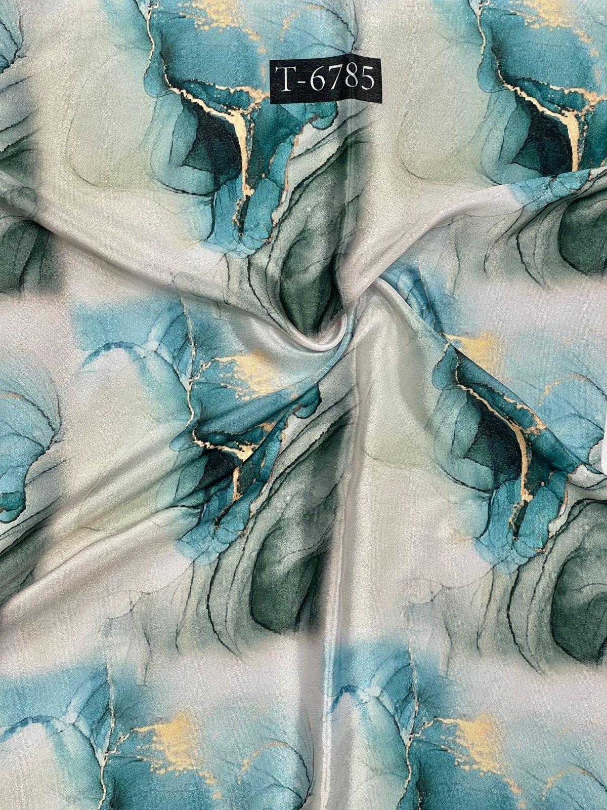 Crepe Marble Print