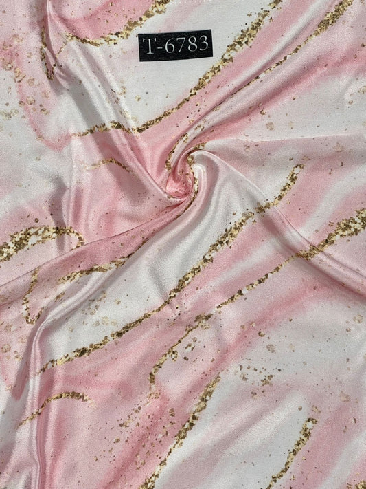 Crepe Marble Print