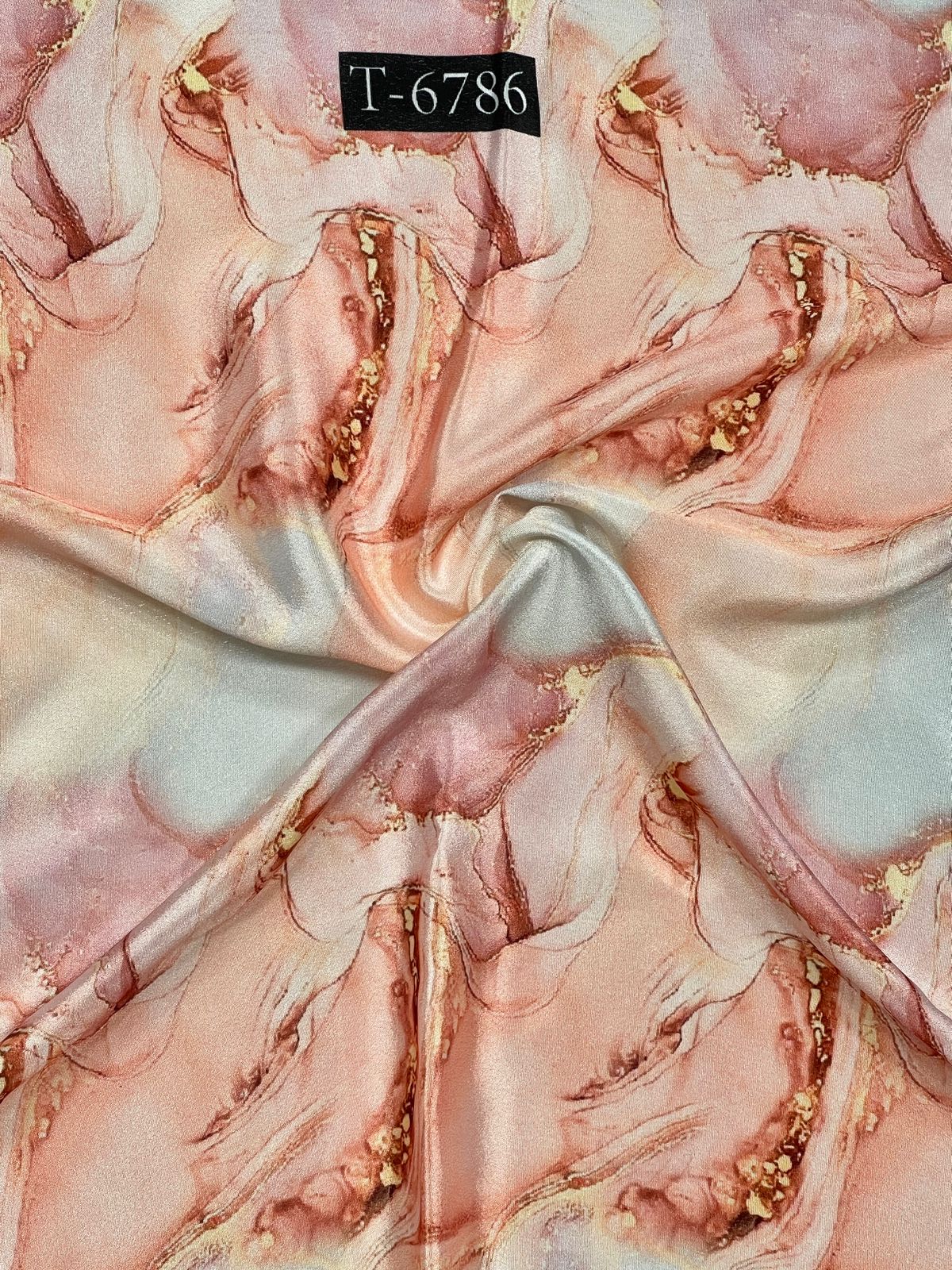 Crepe Marble Print