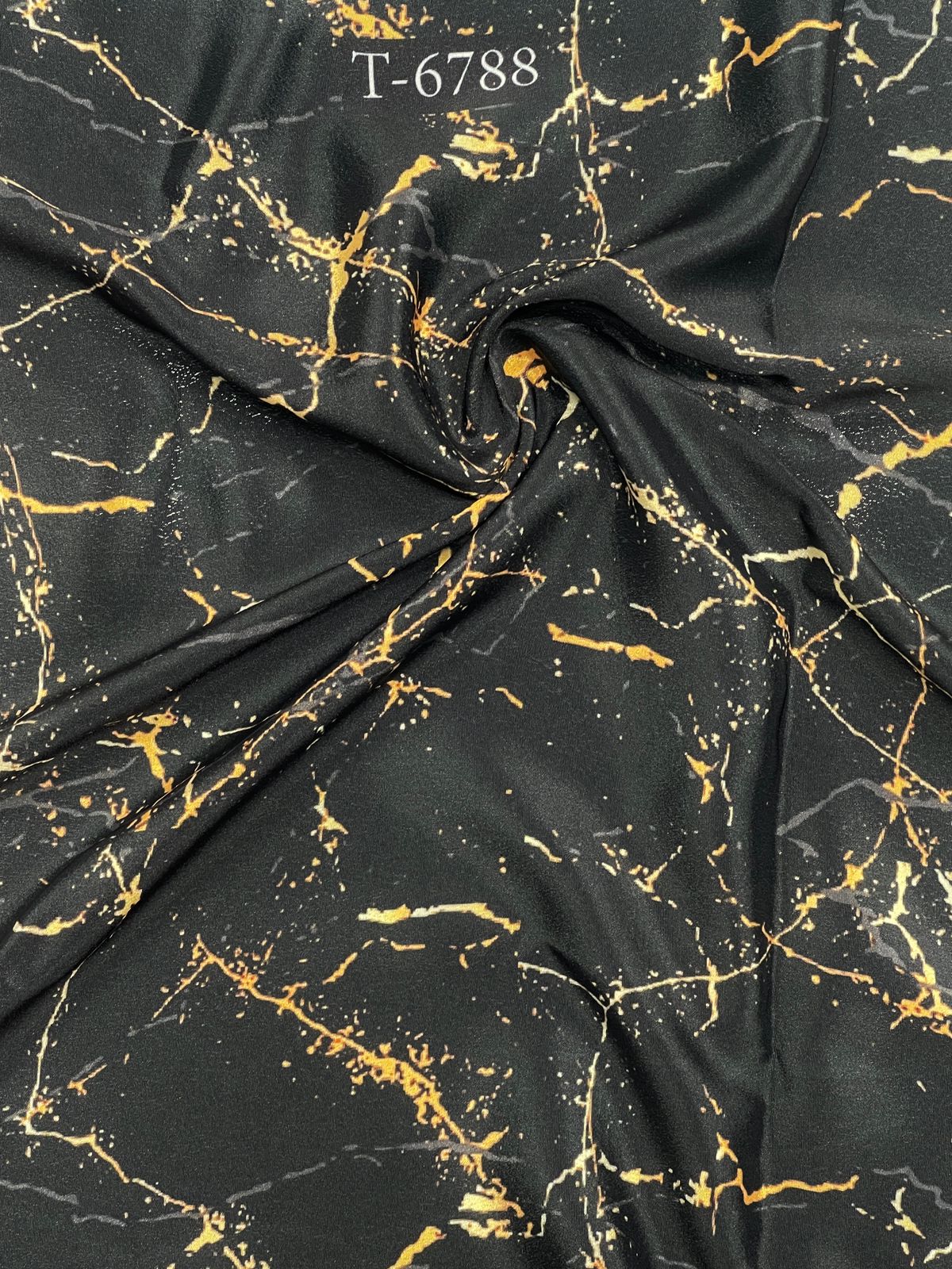 Crepe Marble Print