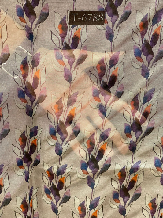 Organza Floral Print