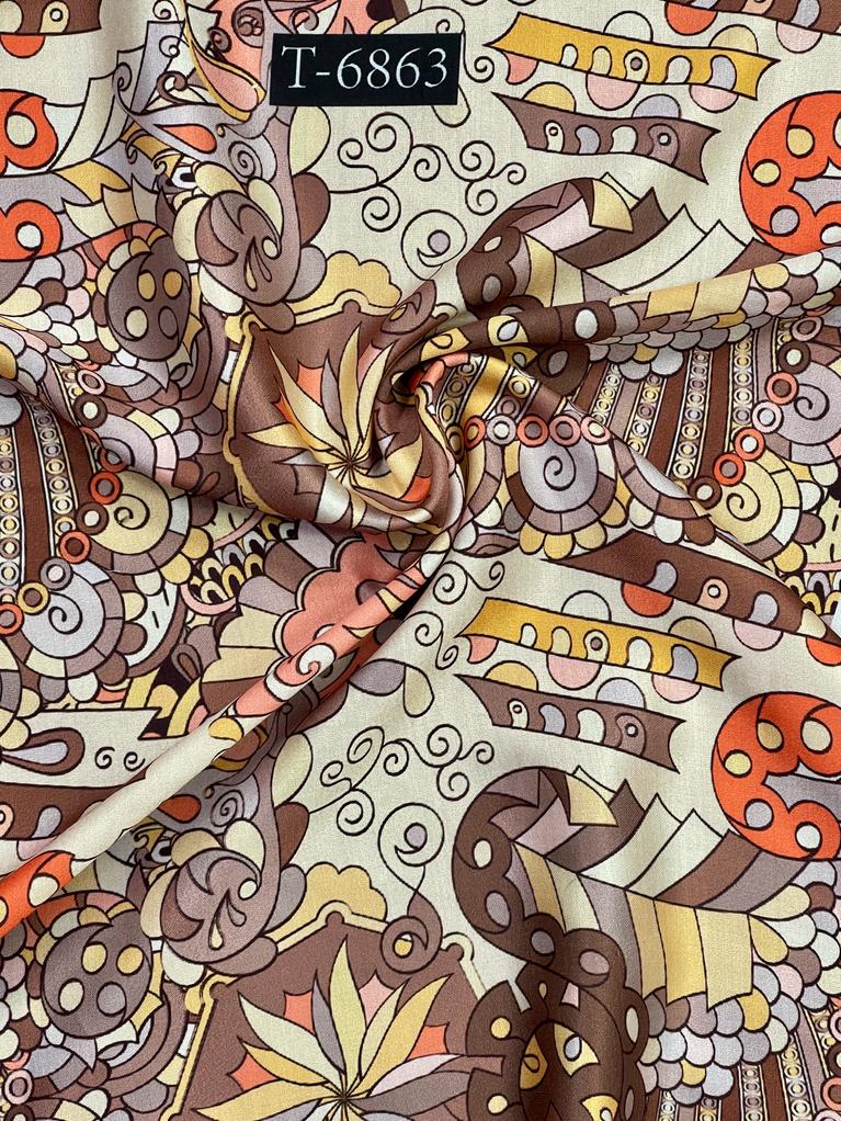 ZARA PRINT ON MODAL SATIN