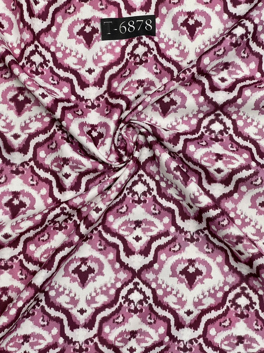 Rayon Ikkat Print