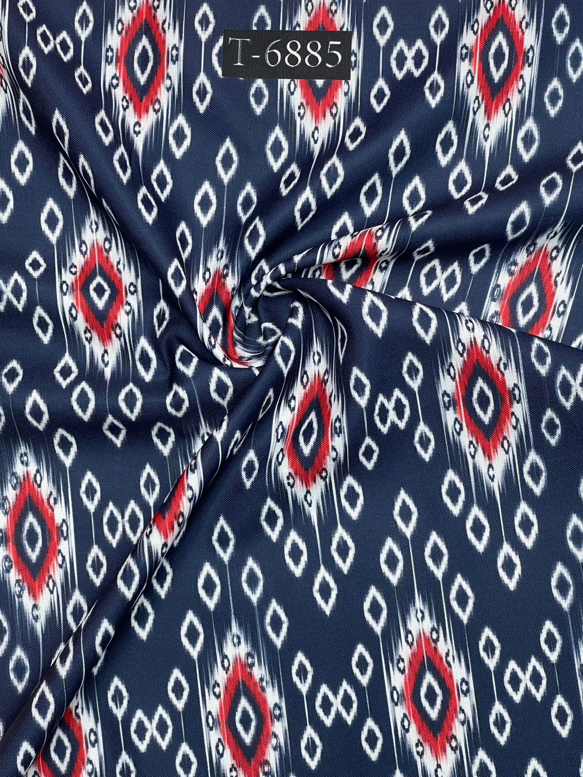 Rayon Ikkat Print