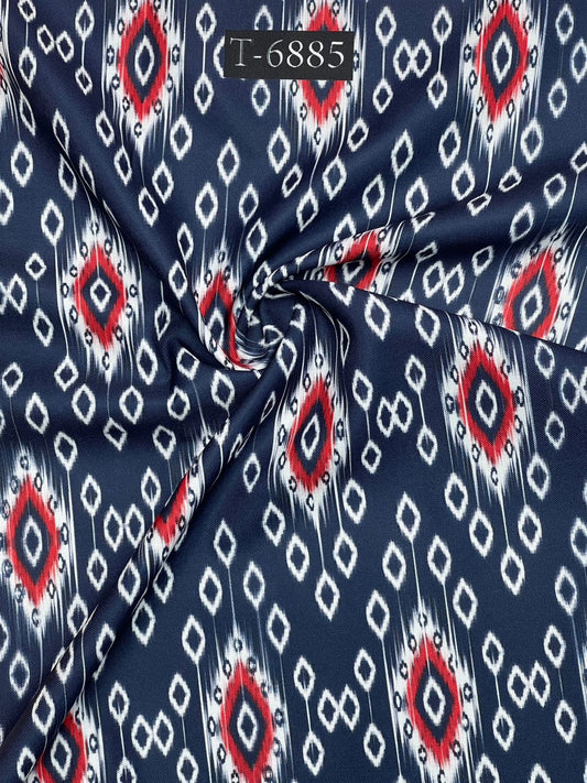 Rayon Ikkat Print