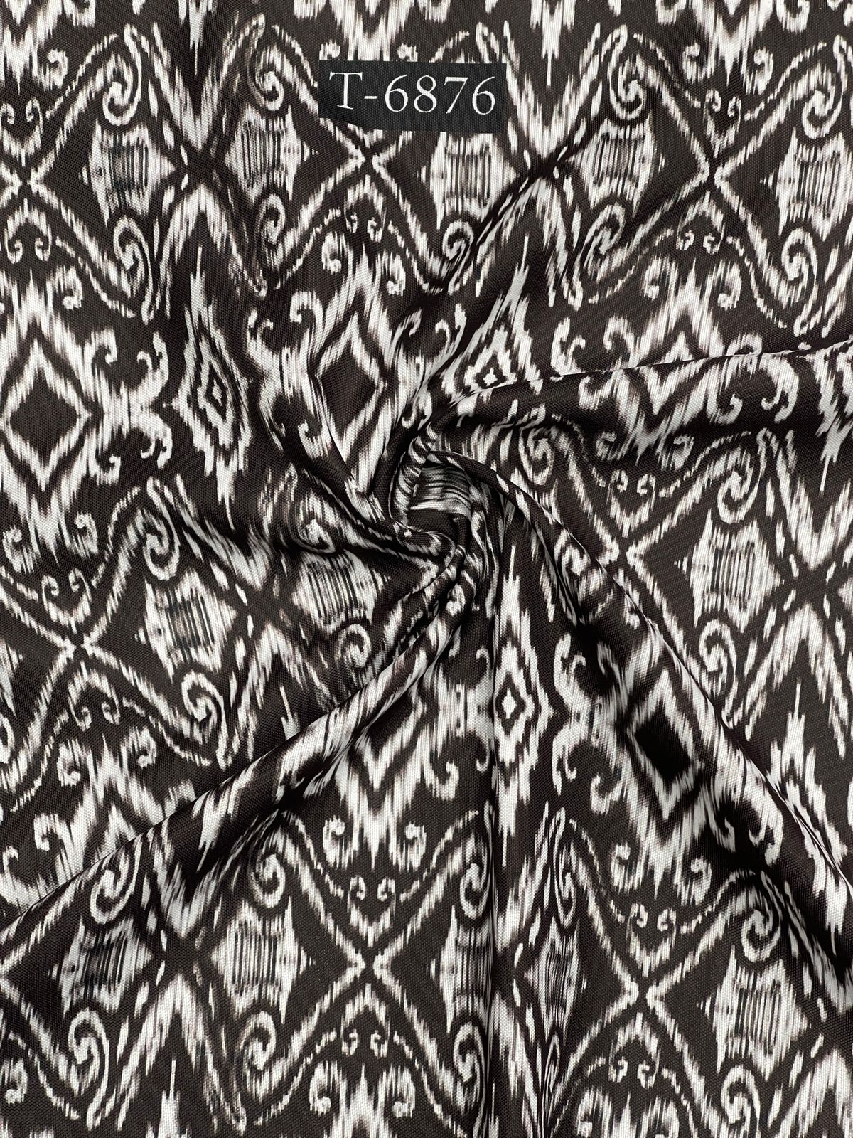 Rayon Ikkat Print