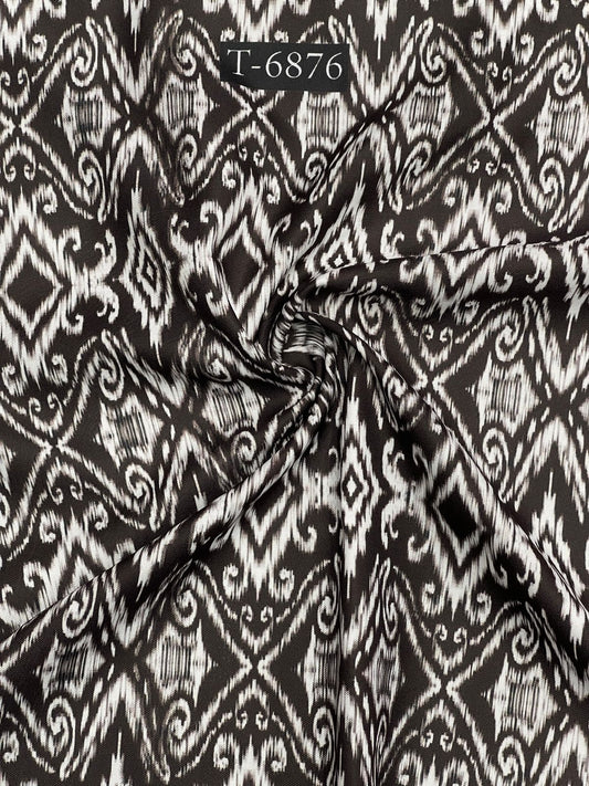 Rayon Ikkat Print