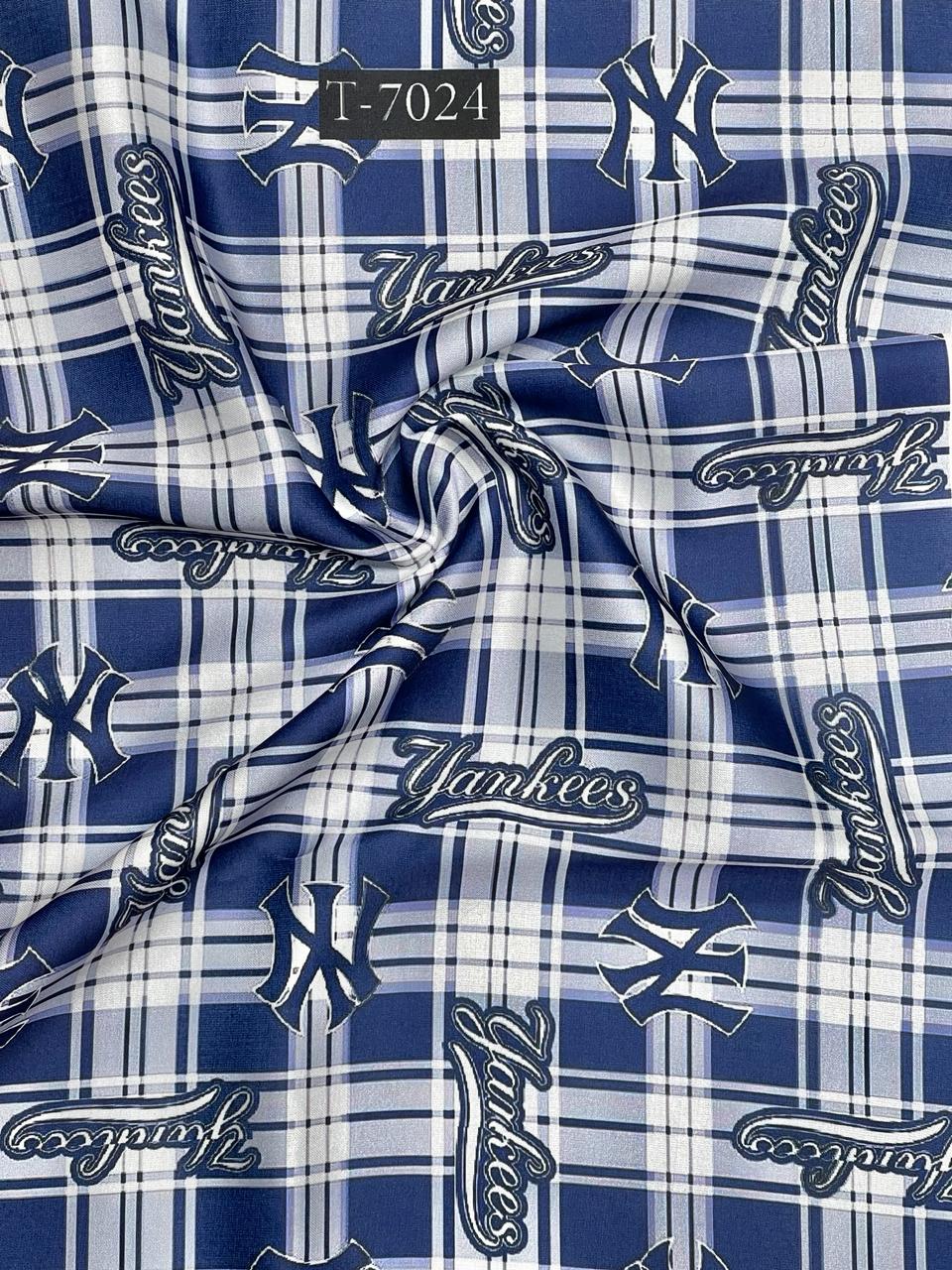 BRAND PRINTS ON SATIN
