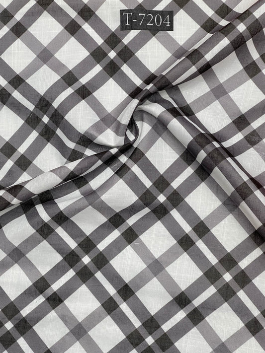 Checks Prints Collection On Linen