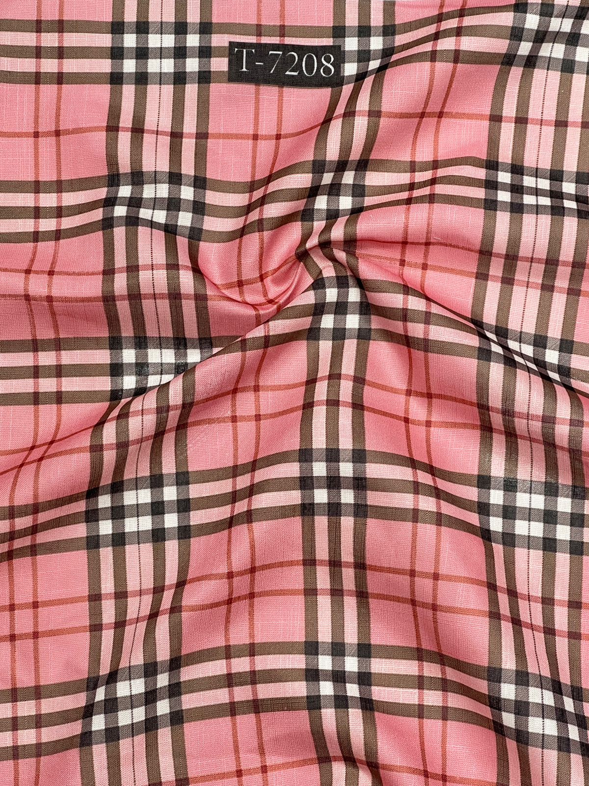 Checks Prints Collection On Linen