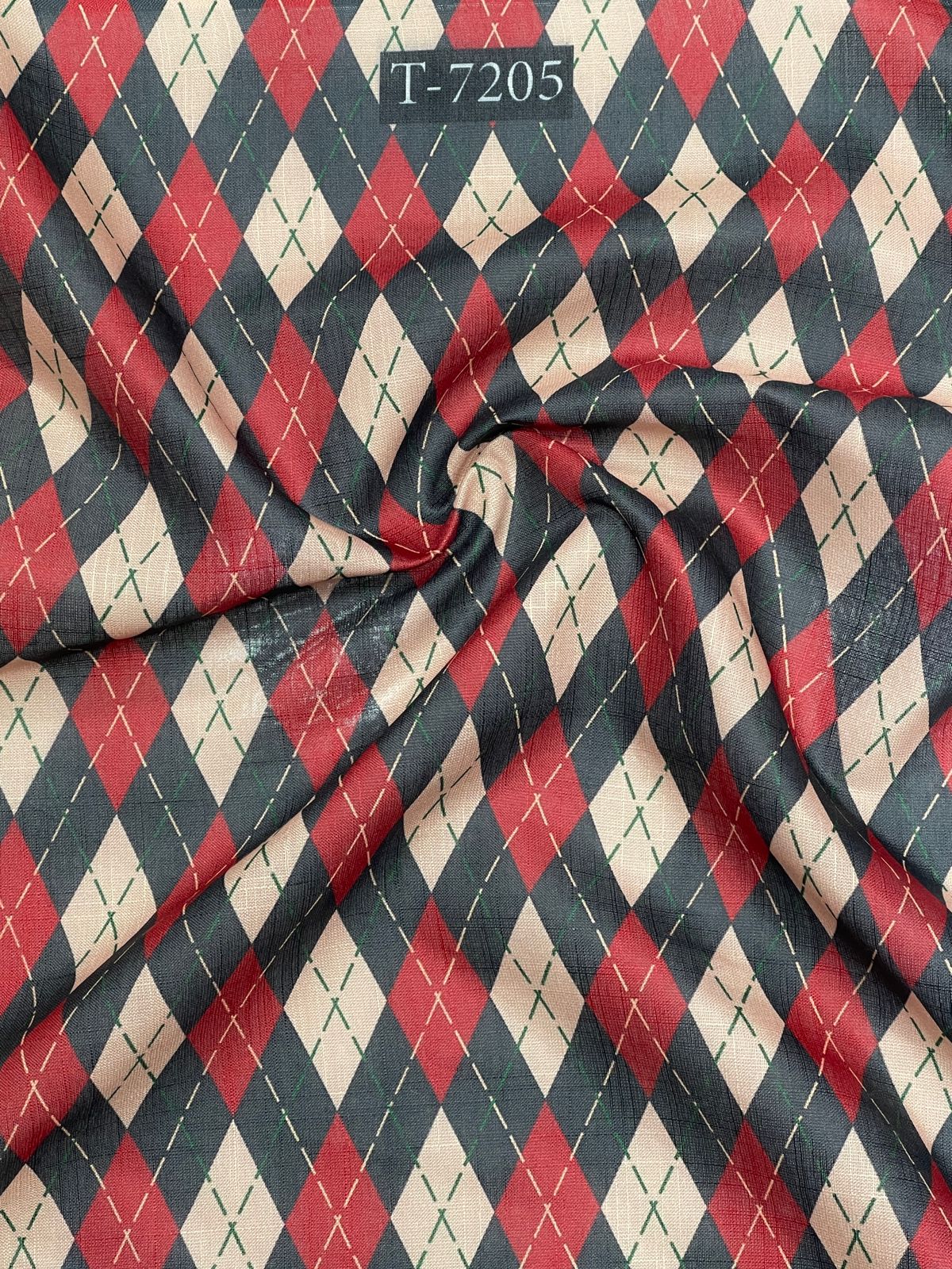 Checks Prints Collection On Linen