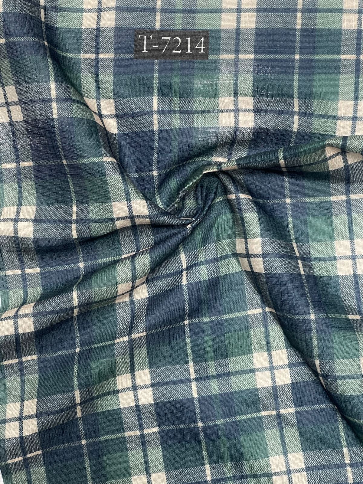 Checks Prints Collection On Linen