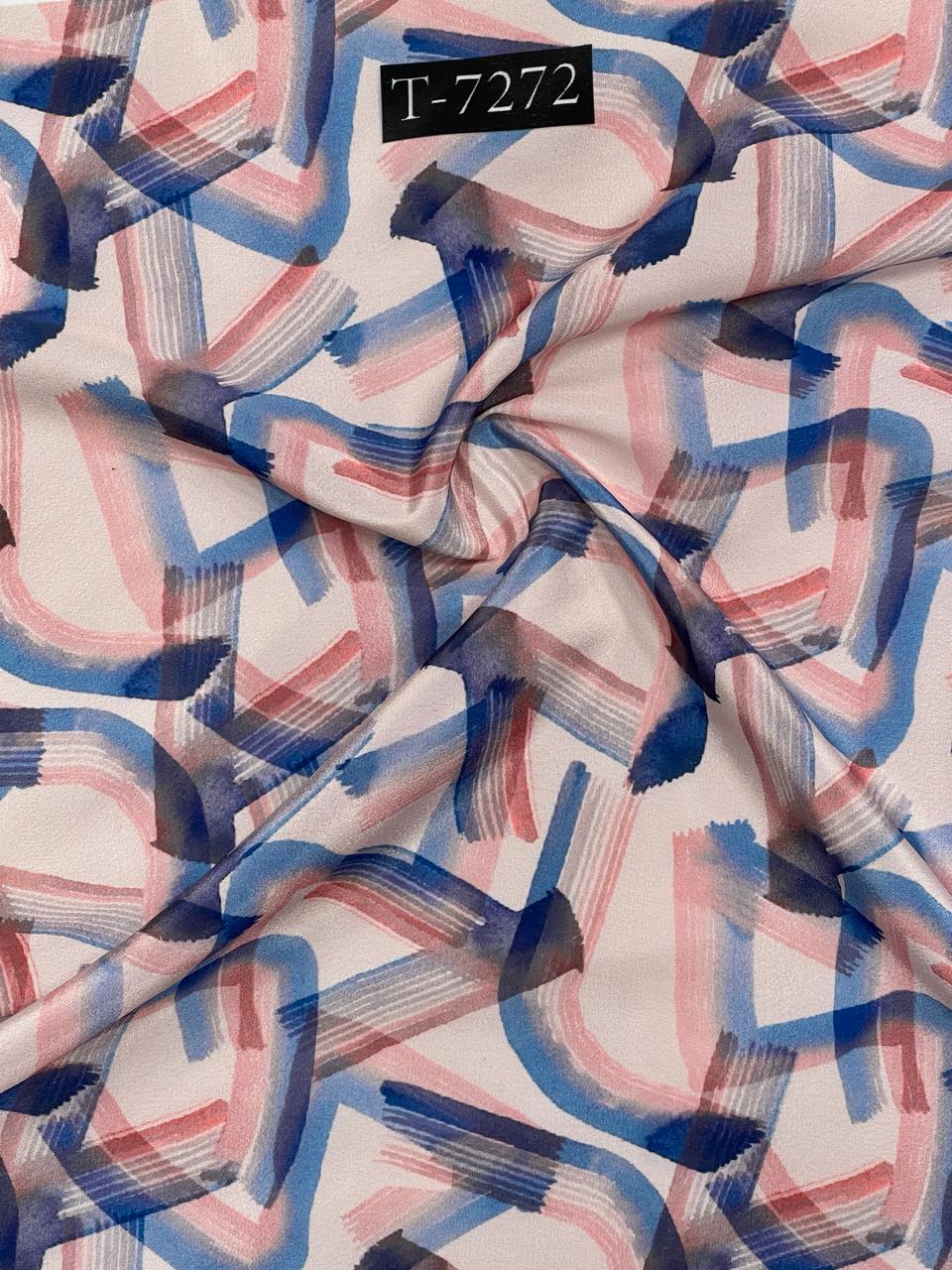 FLOWY CREPE ABSTRACTS PRINTS