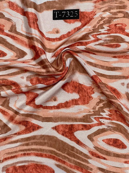 Crepe Trendy Marble Prints