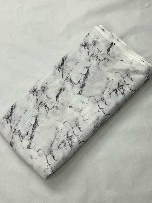 MARBLE PRINTS ON LINEN