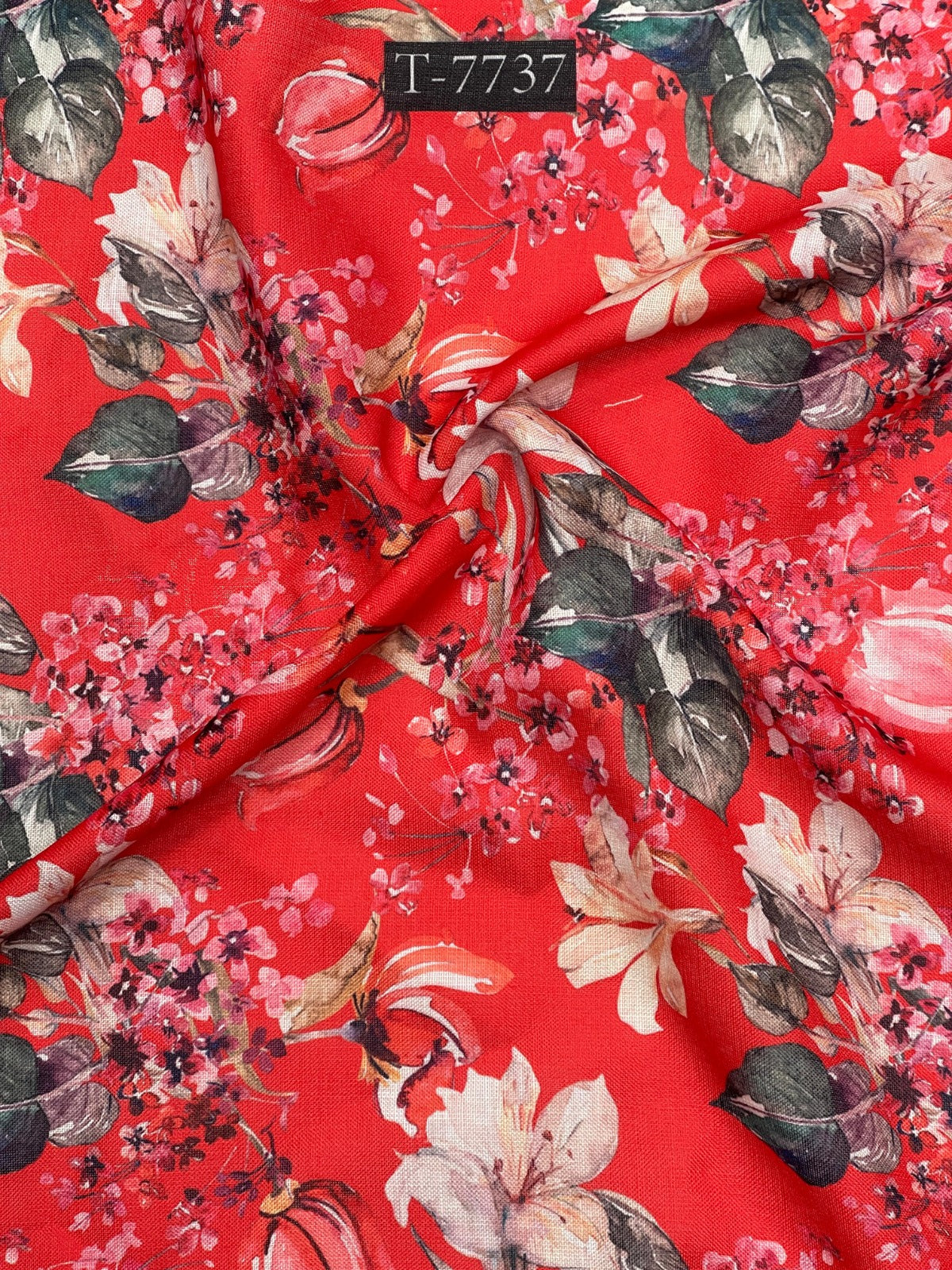 EXPORT PRINT WITH BEAUTIFUL COLOR MATCHINGS ON Swiss Cotton Linen