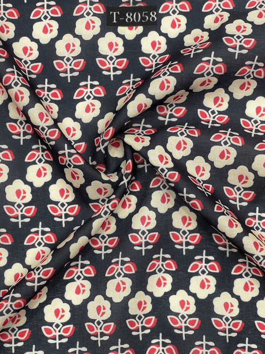 TRADITIONAL PRINTED SWISS COTTON