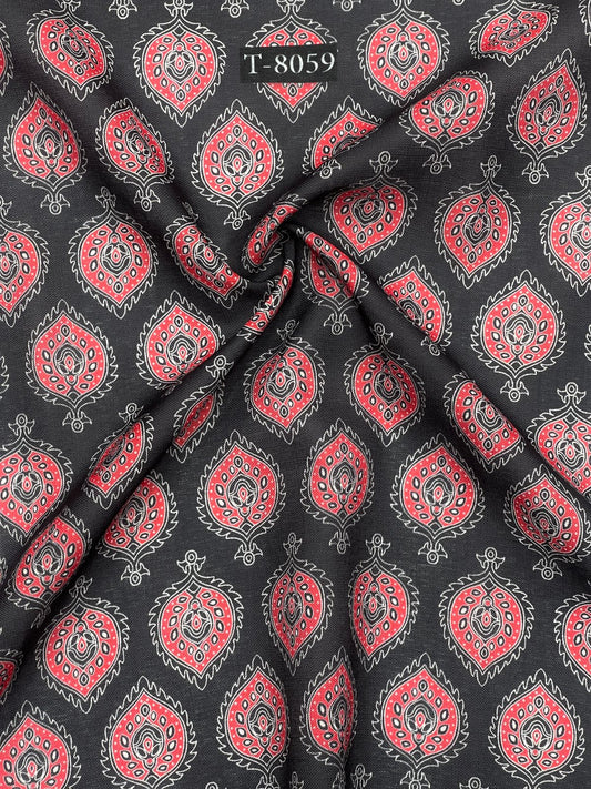TRADITIONAL PRINTED SWISS COTTON
