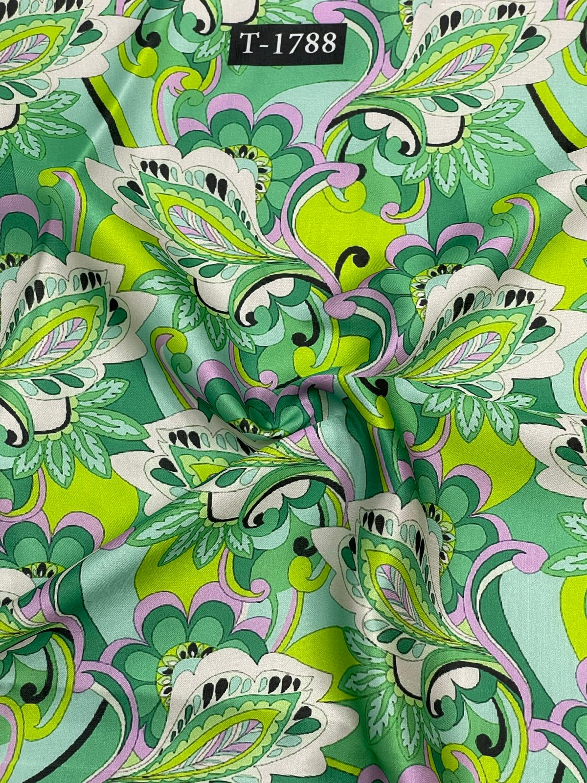 ZARA PRINT ON SATIN