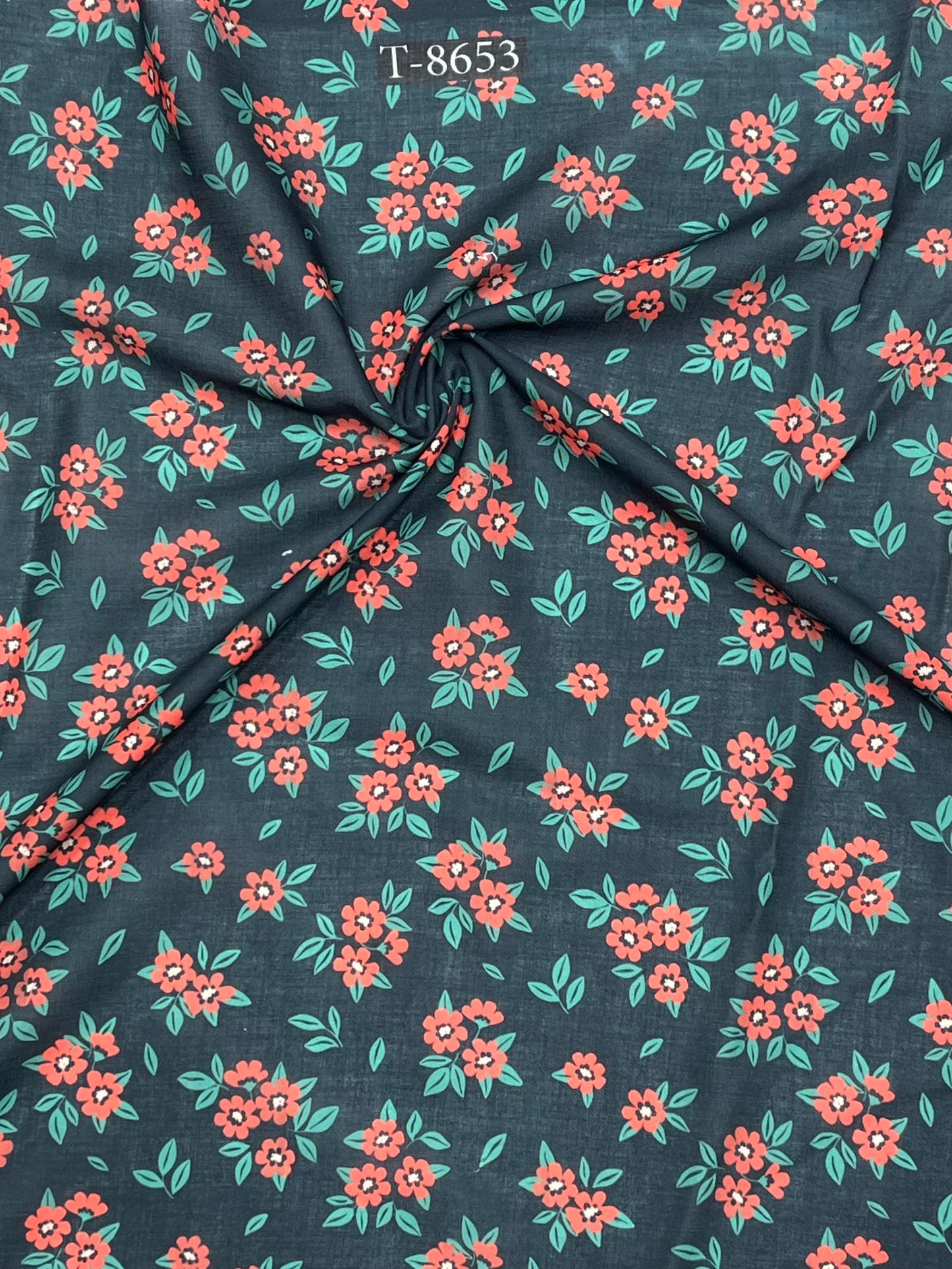 Floral Print on Cotton