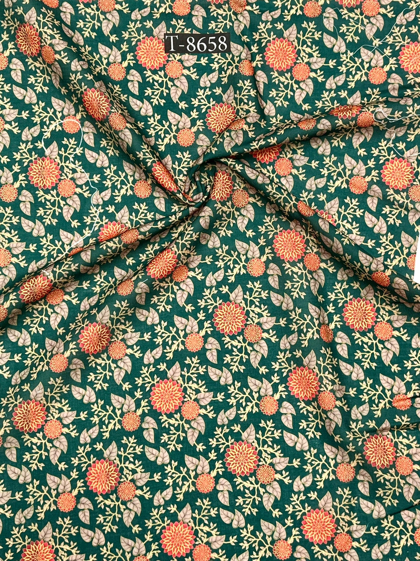 Floral Print on Cotton