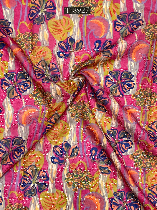FOOTBALL HAKOBA FLORAL FABRIC