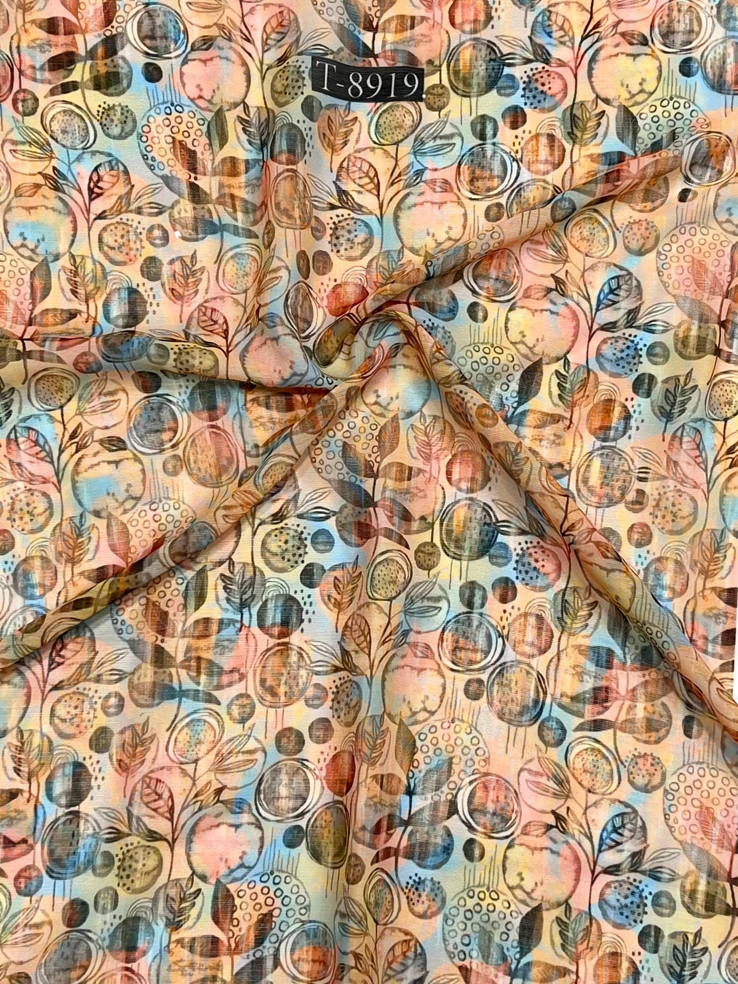 BLOSSOM PRINTS ON CHIFFON